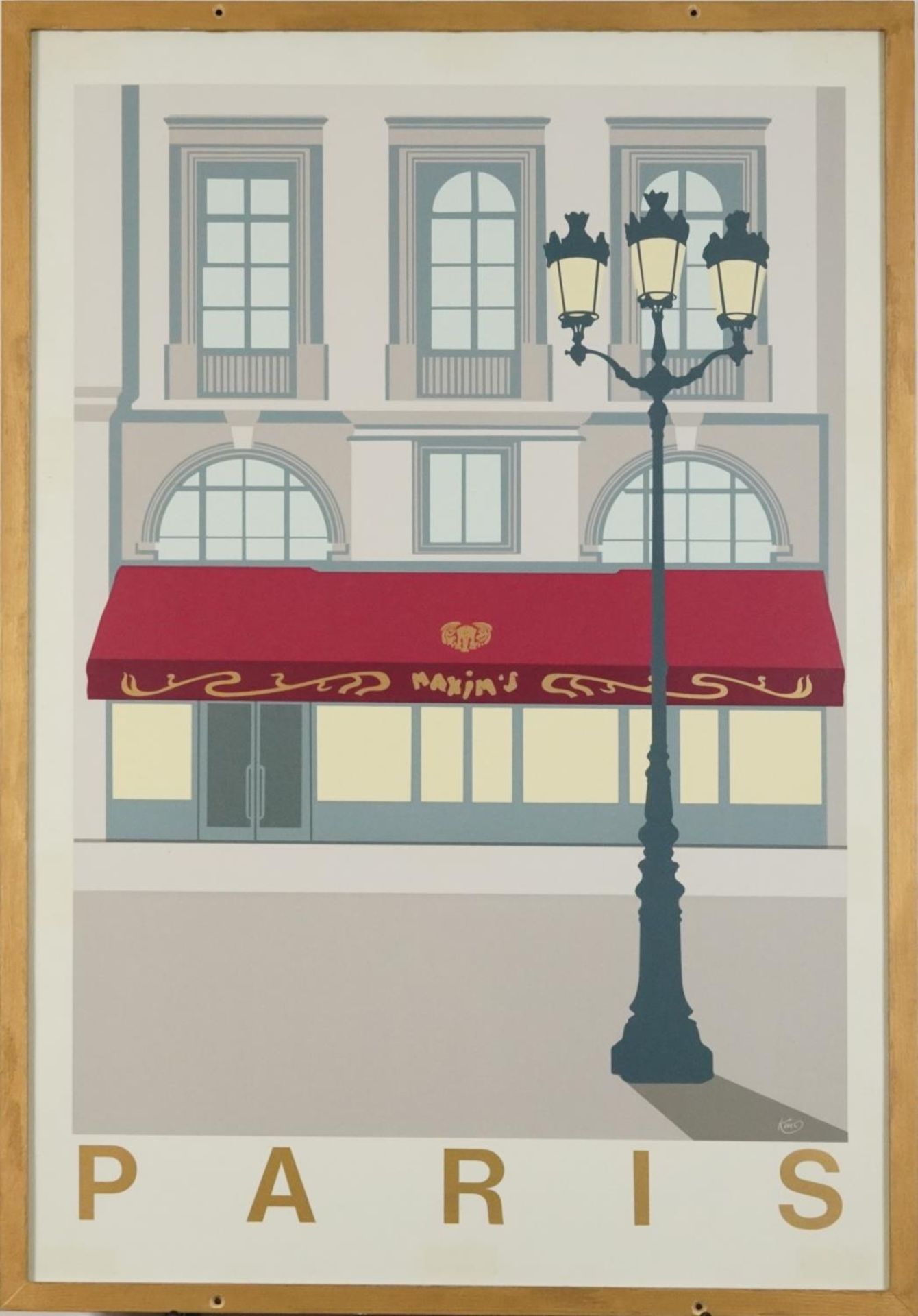Two Pop Art style prints comprising Paris and Raffles Singapore, one published by King Publishing, - Image 6 of 18