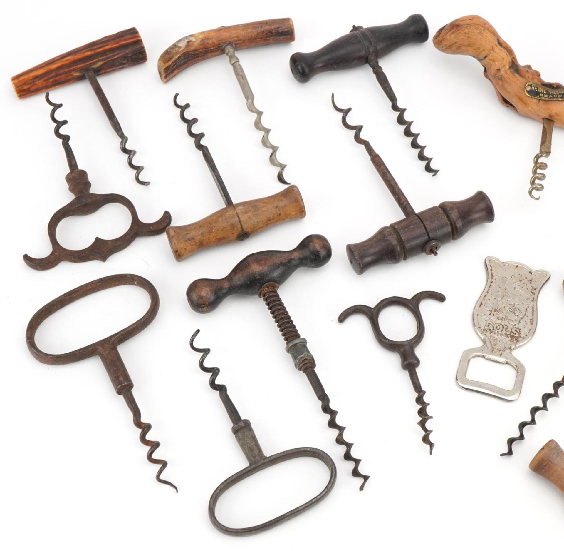 19th century and later corkscrews including two with rosewood handles, the largest 13.5cm high - Image 2 of 3