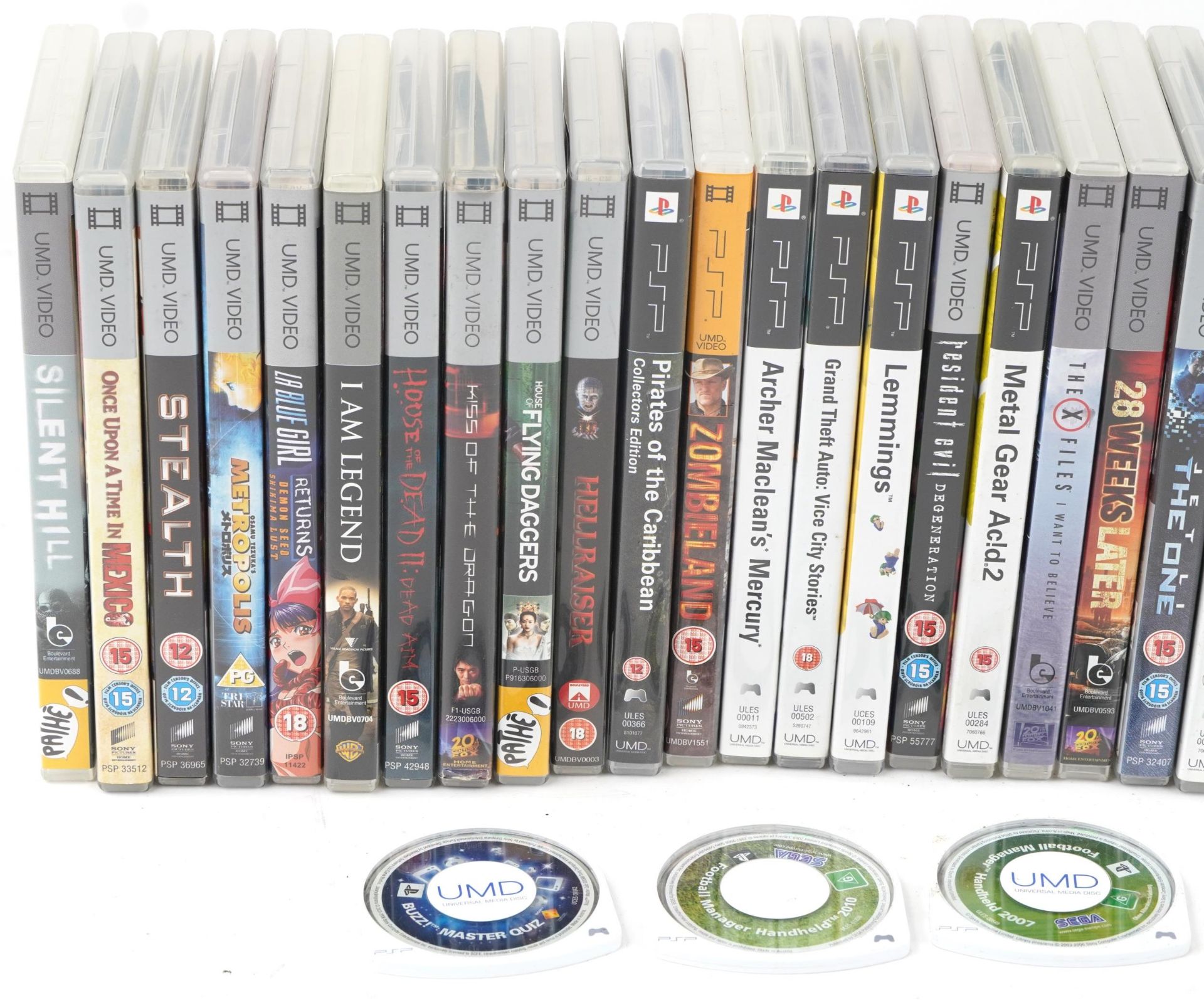 Collection of Sony PSP games and videos - Image 2 of 3