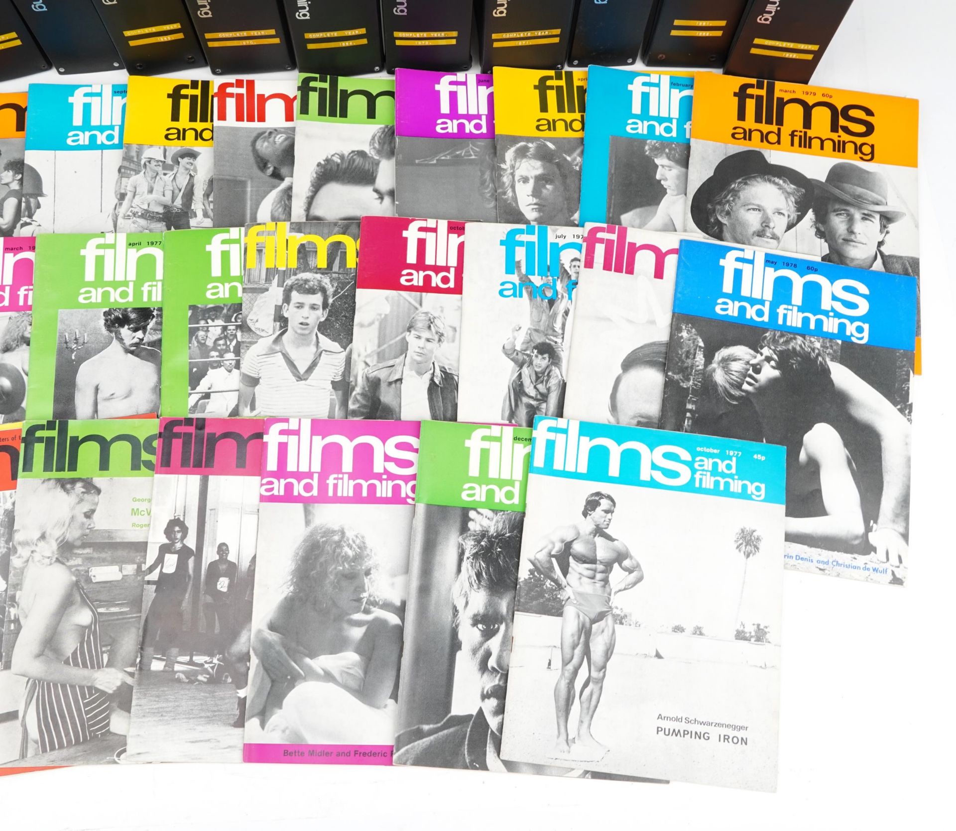 Large collection of 1960s and 70s Films & Filming magazines in fifteen binders - Image 4 of 4