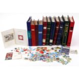 Large collection of British and World Stamps arranged in eleven stock books and albums including