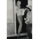 Eve Arnold - Marilyn with Montgomery Clift, The Misfits 1960, pencil signed giclee print, limited