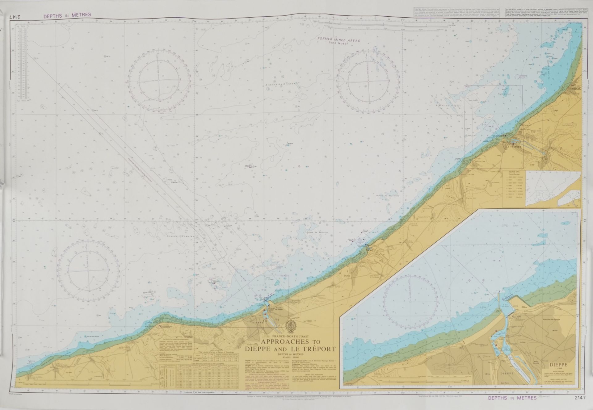 Large collection of local interest depth charts including Portland Harbour - Image 4 of 6