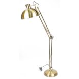 Contemporary floor standing Anglepoise lamp
