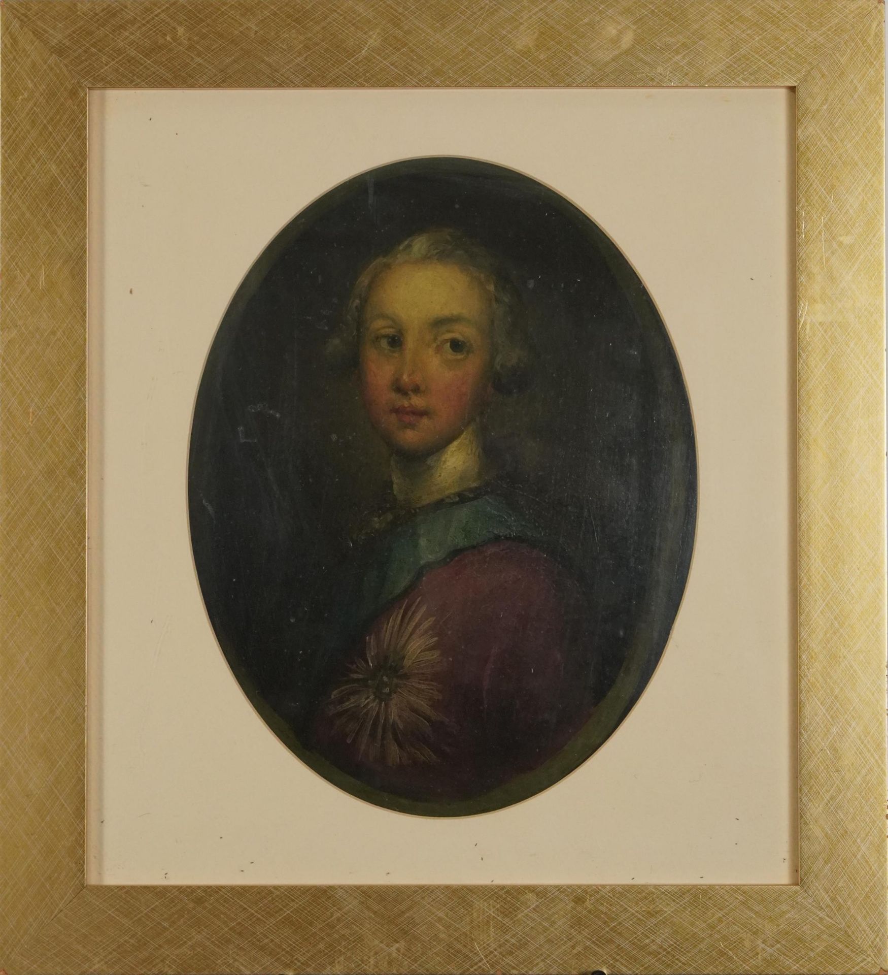 After Antonio David - Prince Charles Edward Stuart or Bonny Prince Charlie wearing a red coat and - Image 2 of 3