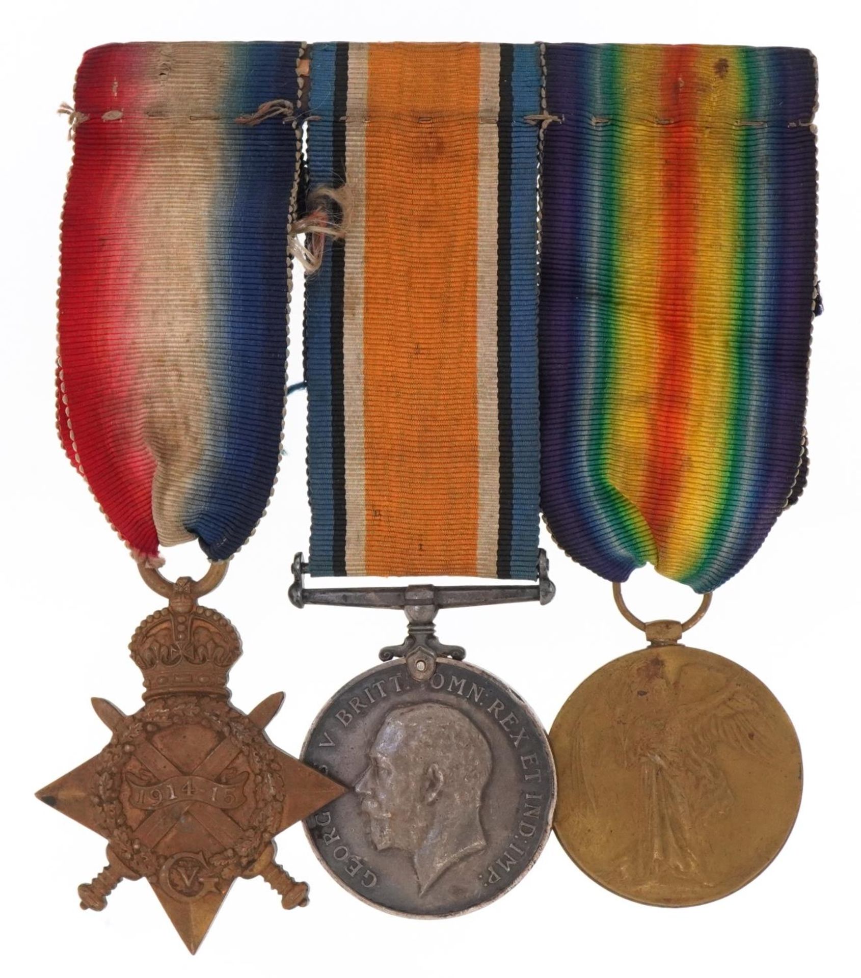 British military World War I trio awarded to K.15932.A.T.NICOL,ACT.L.STO.R.N. - Image 2 of 5