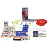 Virgin Atlantic aviation collectables including Sindy cabin crew doll and 9/11 tickets