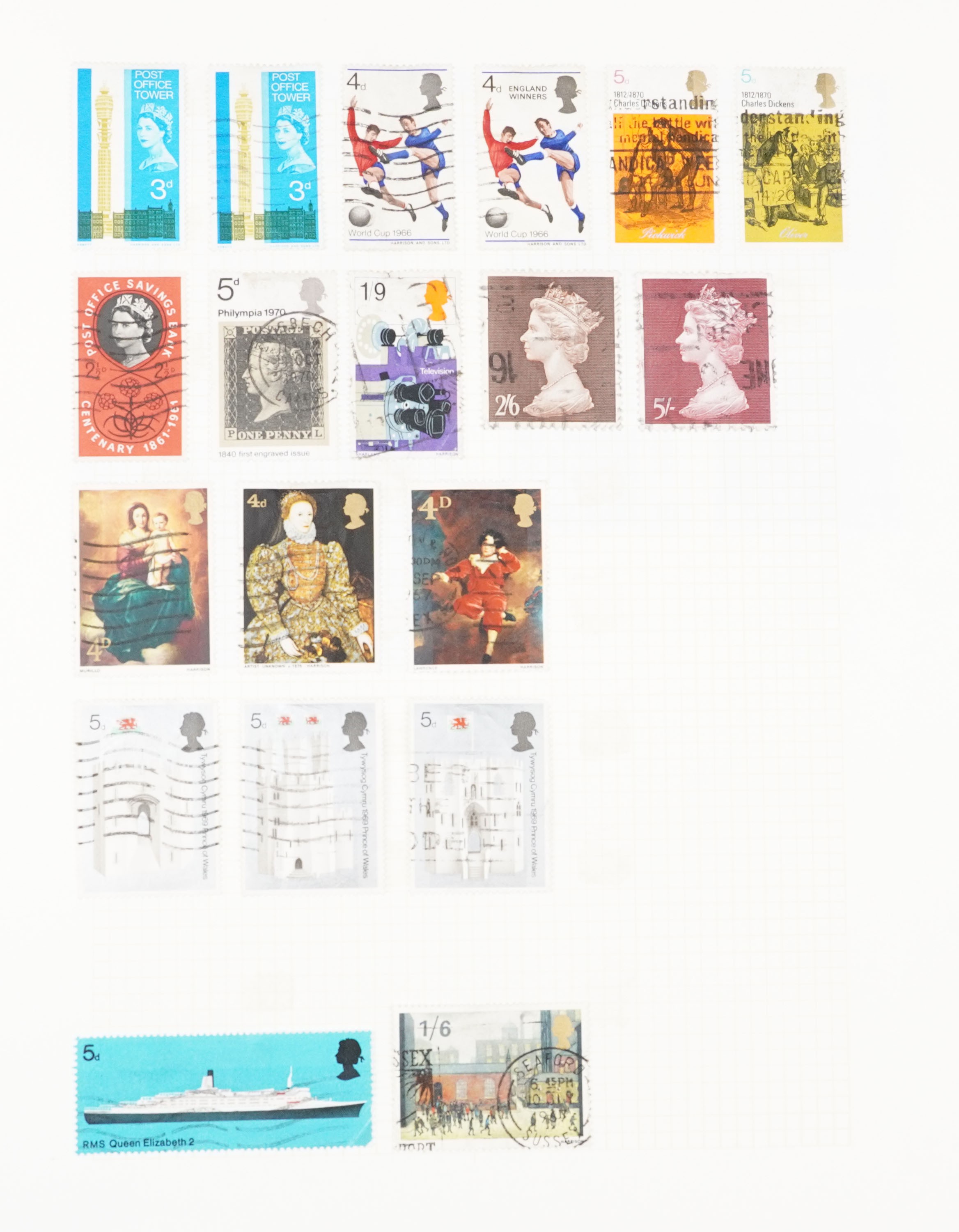 Large collection of British and World Stamps arranged in eleven stock books and albums including - Image 7 of 15