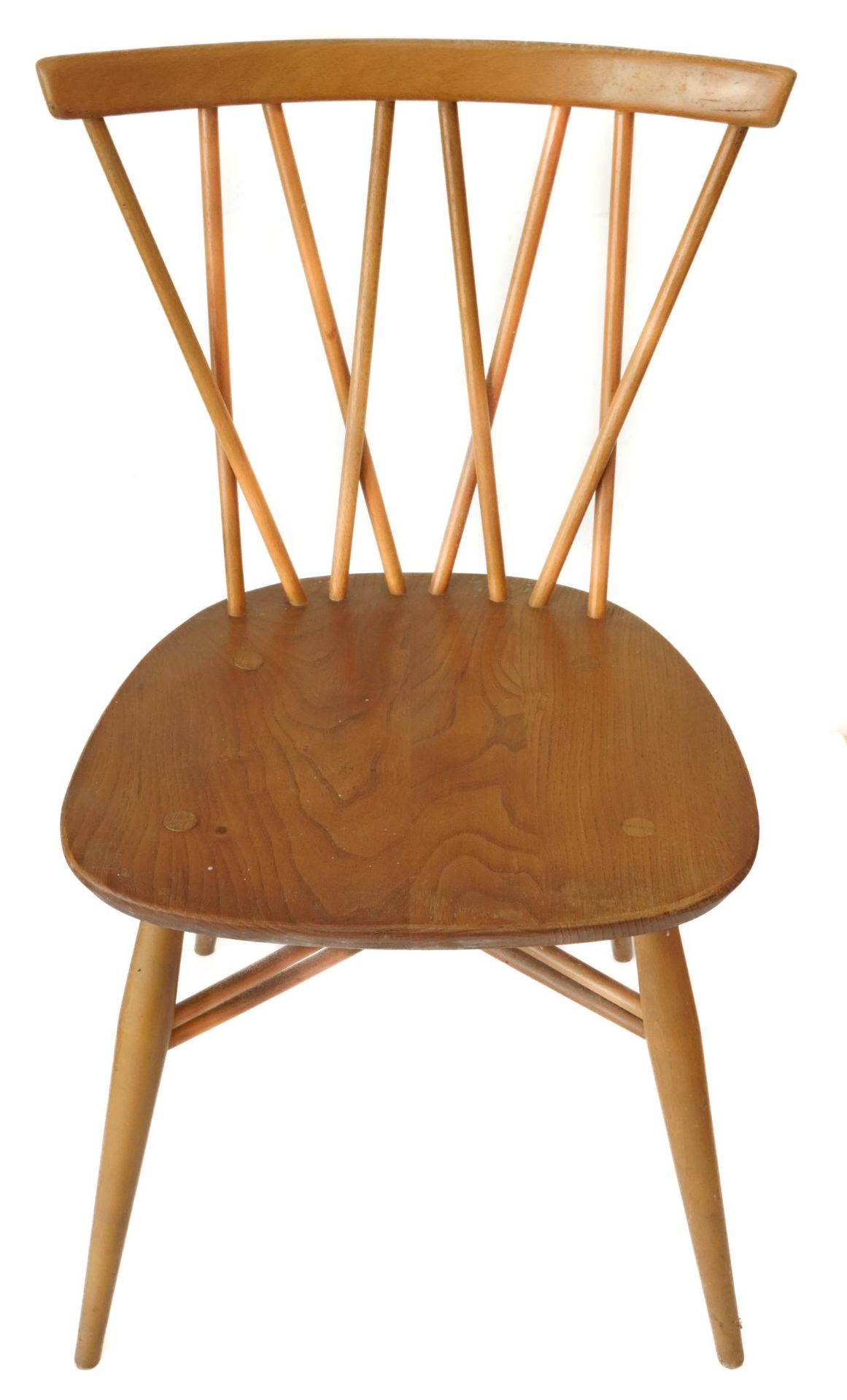 Ercol light elm candlestick chair, 79cm high - Bild 3 aus 5