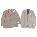 Two as new Marks & Spencer's pure new wool jackets, size medium, each with £89 price tag