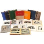 Collection of Japanese social history photographs arranged in albums : For further information on