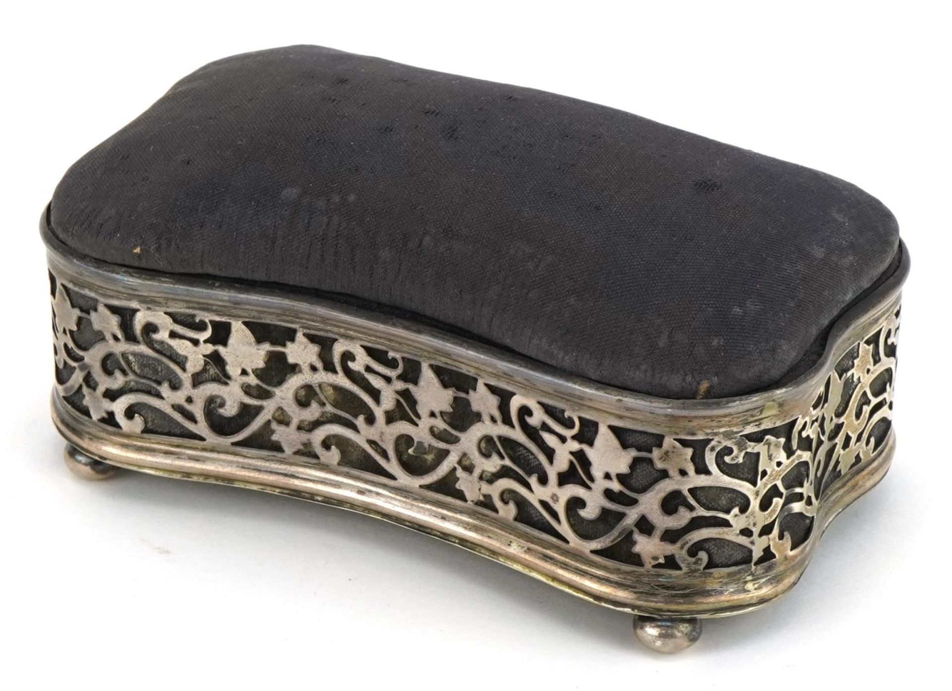 Cornelius Desormeaux Saunders & James Francis Hollings Shephard, Edwardian silver jewellery box with