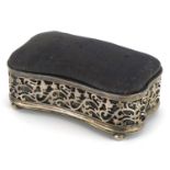 Cornelius Desormeaux Saunders & James Francis Hollings Shephard, Edwardian silver jewellery box with