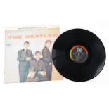 The Beatles Introducing The Beatles vinyl LP bootleg record with error on sleeve and label showing