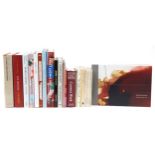 Collection of modern art and related books including Maria Lassnig, Les Dessins and Van Gogh : For