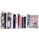 Collection of modern art and related books including Drawing in Silver and Gold, Photography Reborn,