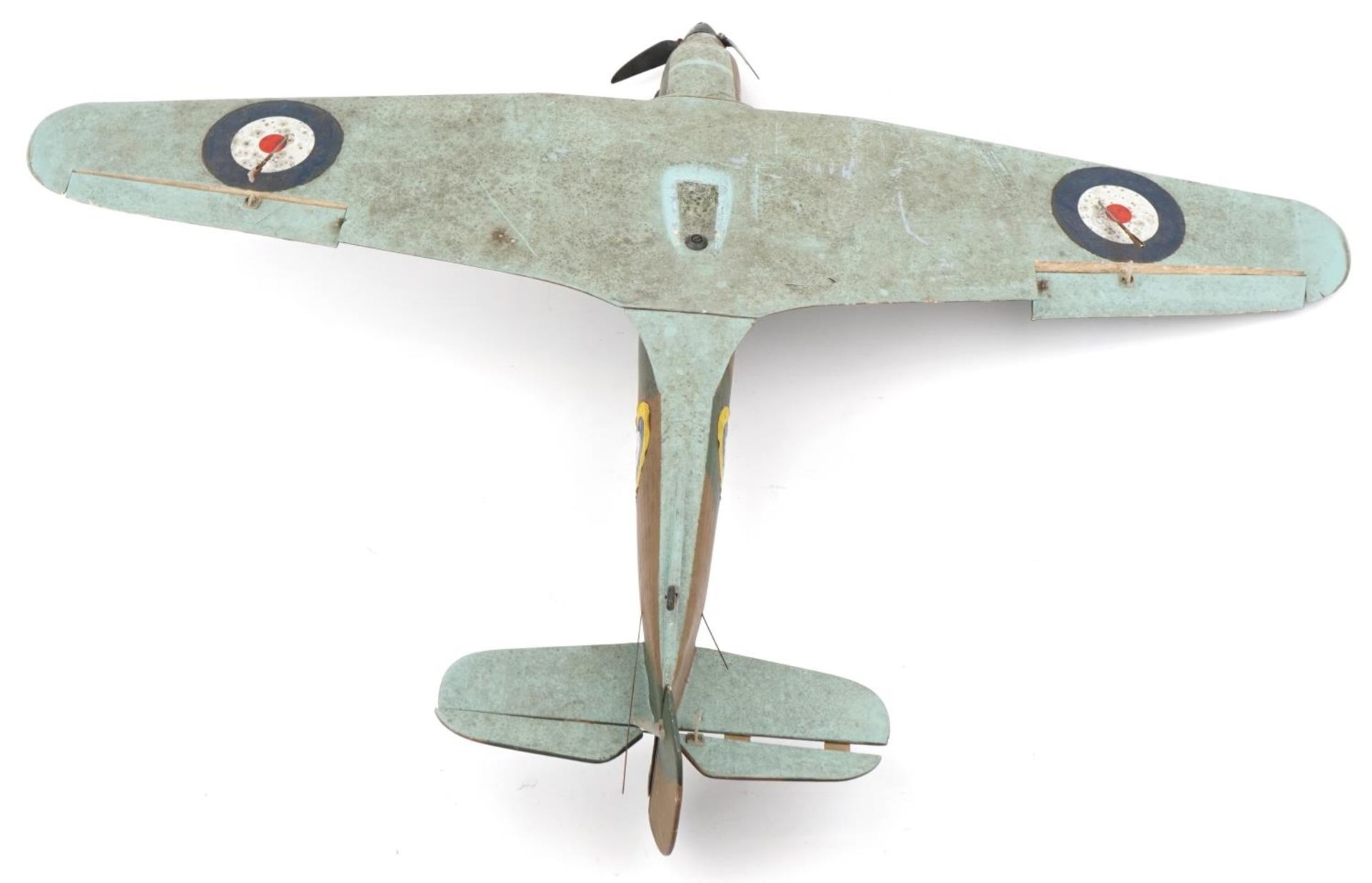 Large Military interest scratch built model hurricane, 120cm in length : For further information on - Image 3 of 3