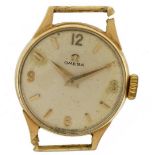 Omega, ladies 9ct gold wristwatch, the case numbered 950 124802, 19mm in diameter, 7.5g : For