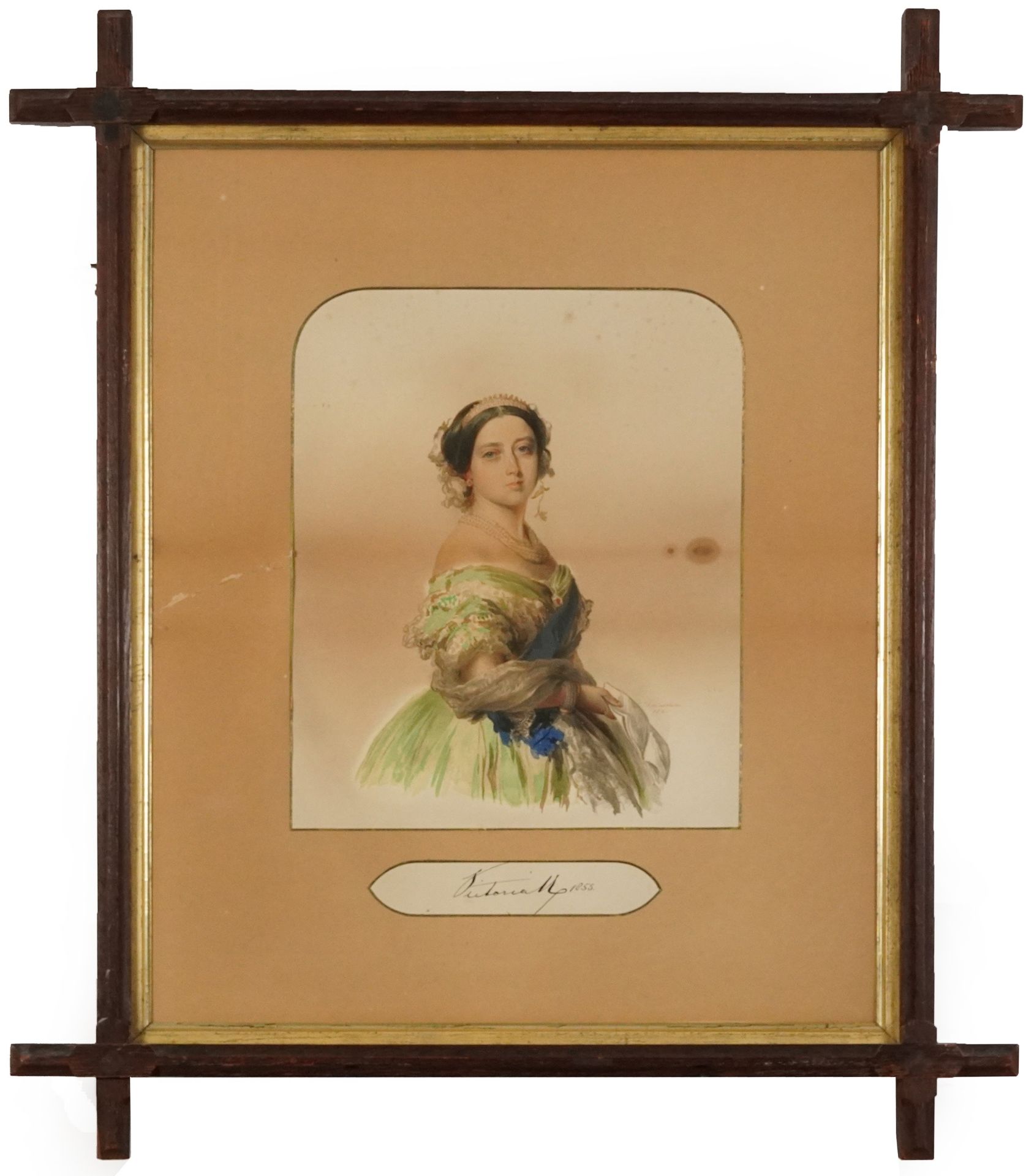 After Franz Xaver Winterhalter - Queen Victoria and Prince Albert, pair of prints in colour, each - Image 10 of 10