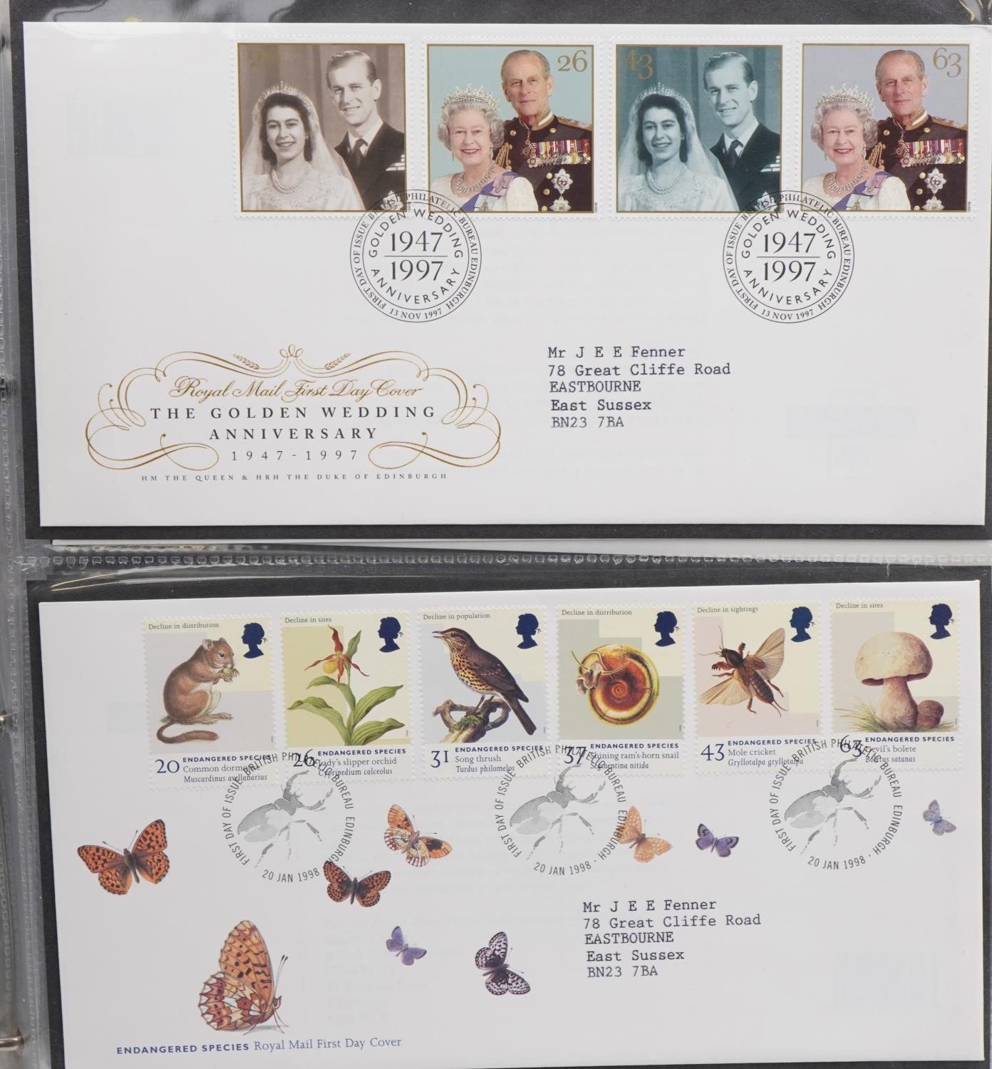 Collection of first day covers and PHQ postcards arranged in albums together with some loose - Image 5 of 9