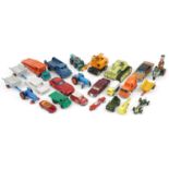 Vintage and later predominantly diecast vehicles including Lone Star, Corgi Major and Dinky