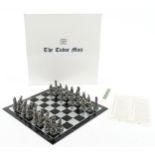 Myth & Magic pewter chess set by The Tudor Mint with box : For further information on this lot