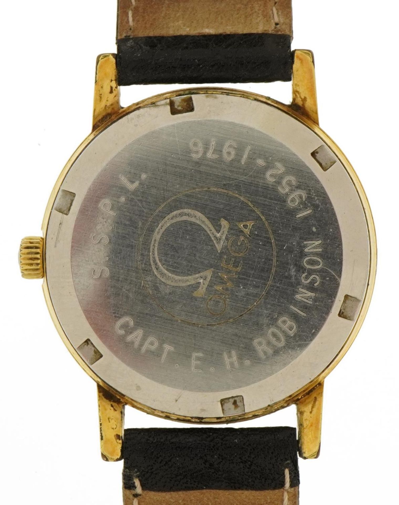 Omega, gentlemen's automatic wristwatch with day/date aperture, the case 35mm in diameter : For - Image 3 of 4
