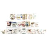 19th century and later predominantly miniature porcelain, possibly some salesman samples,