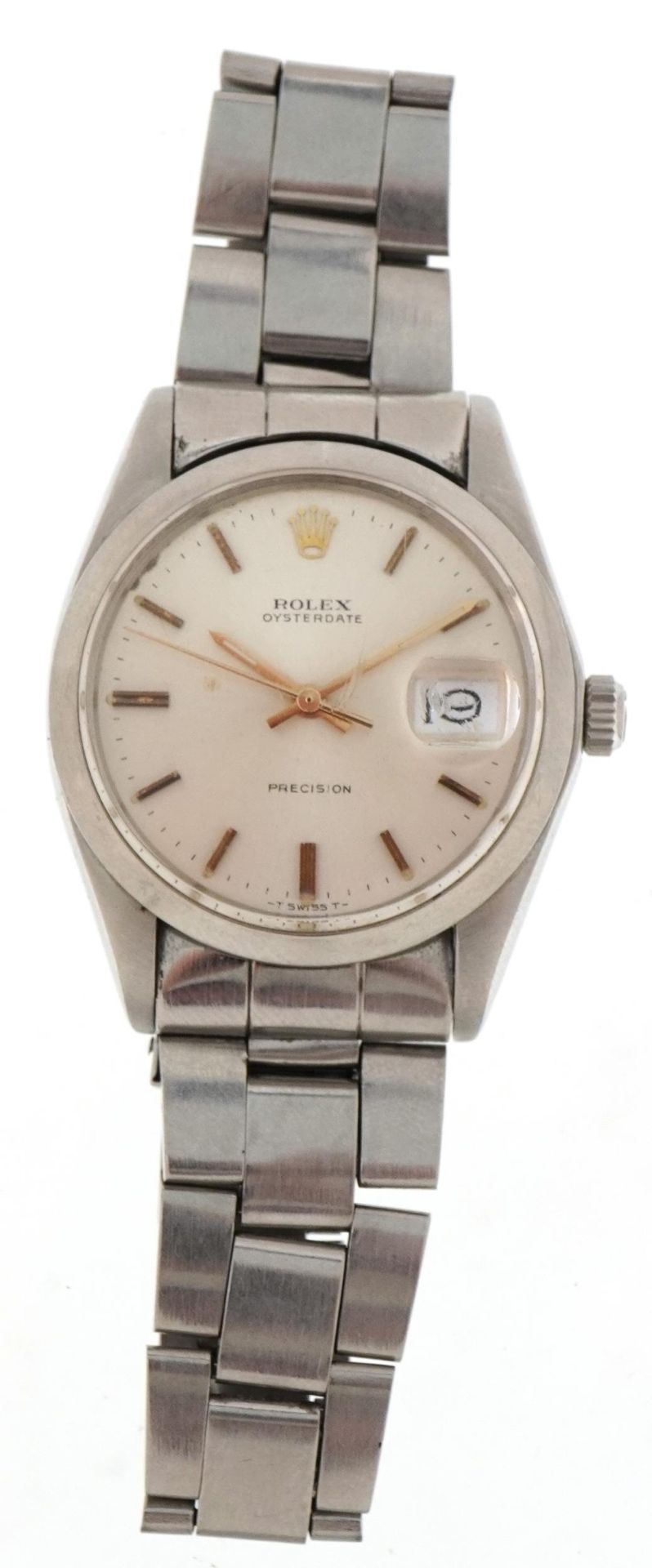 Rolex, gentlemen's Rolex Oysterdate wristwatch with certificate and paperwork housed in a Lassale - Image 2 of 7