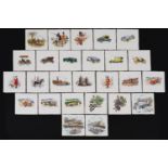 Collection of H & R Johnson wall tiles decorated with various scenes and views including The