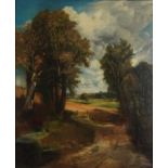 Manner of Joseph Mallard William Turner - Pastoral landscape, early 19th century English school