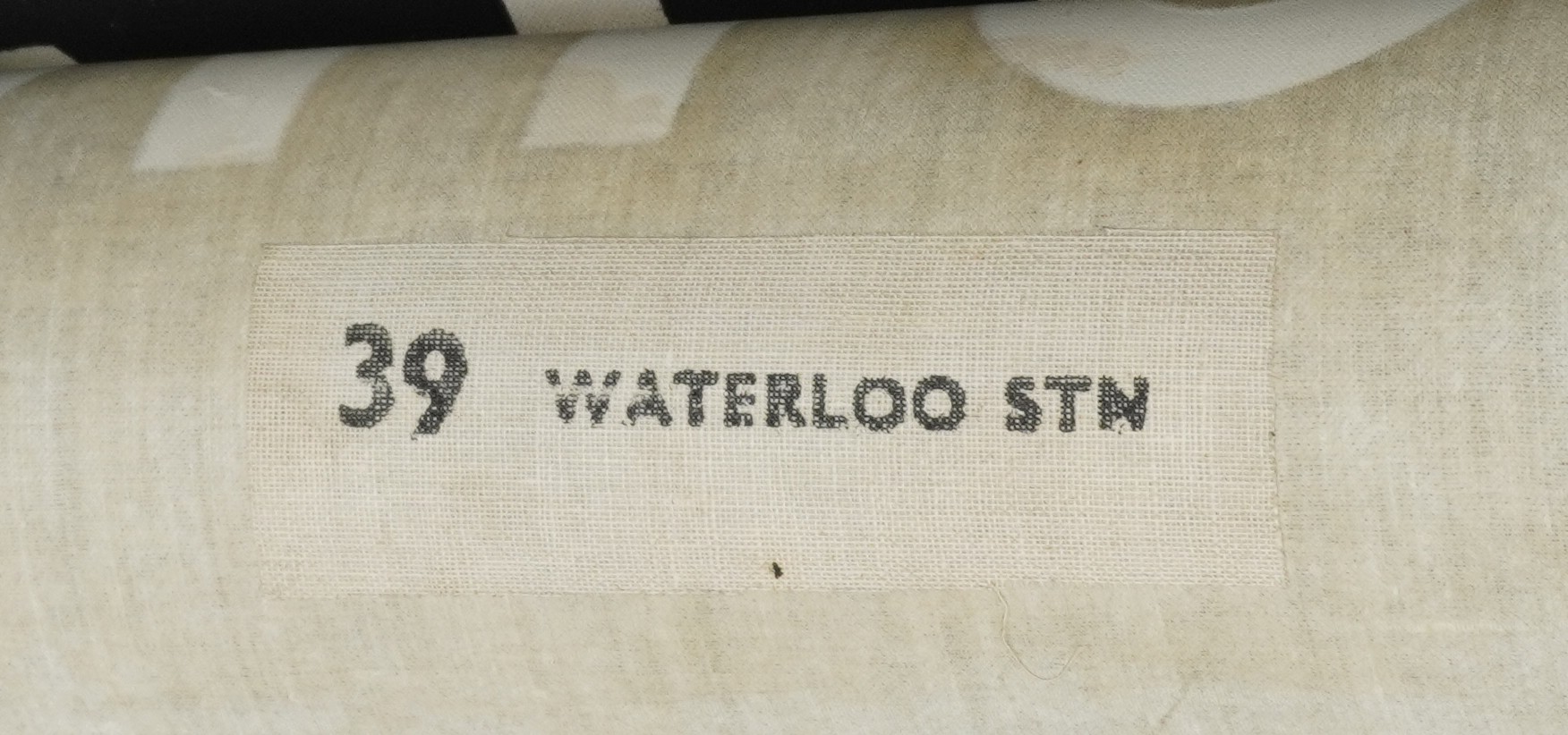 Three vintage London Transport Tram & Bus roller blinds : For further information on this lot please - Image 6 of 8