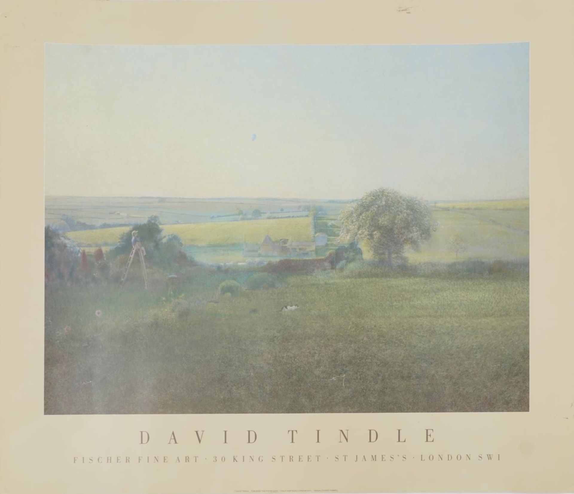 Four David Tindall Fischer Fine Art art posters published by The Poster Shop, each 72cm x 62cm : For - Image 2 of 16