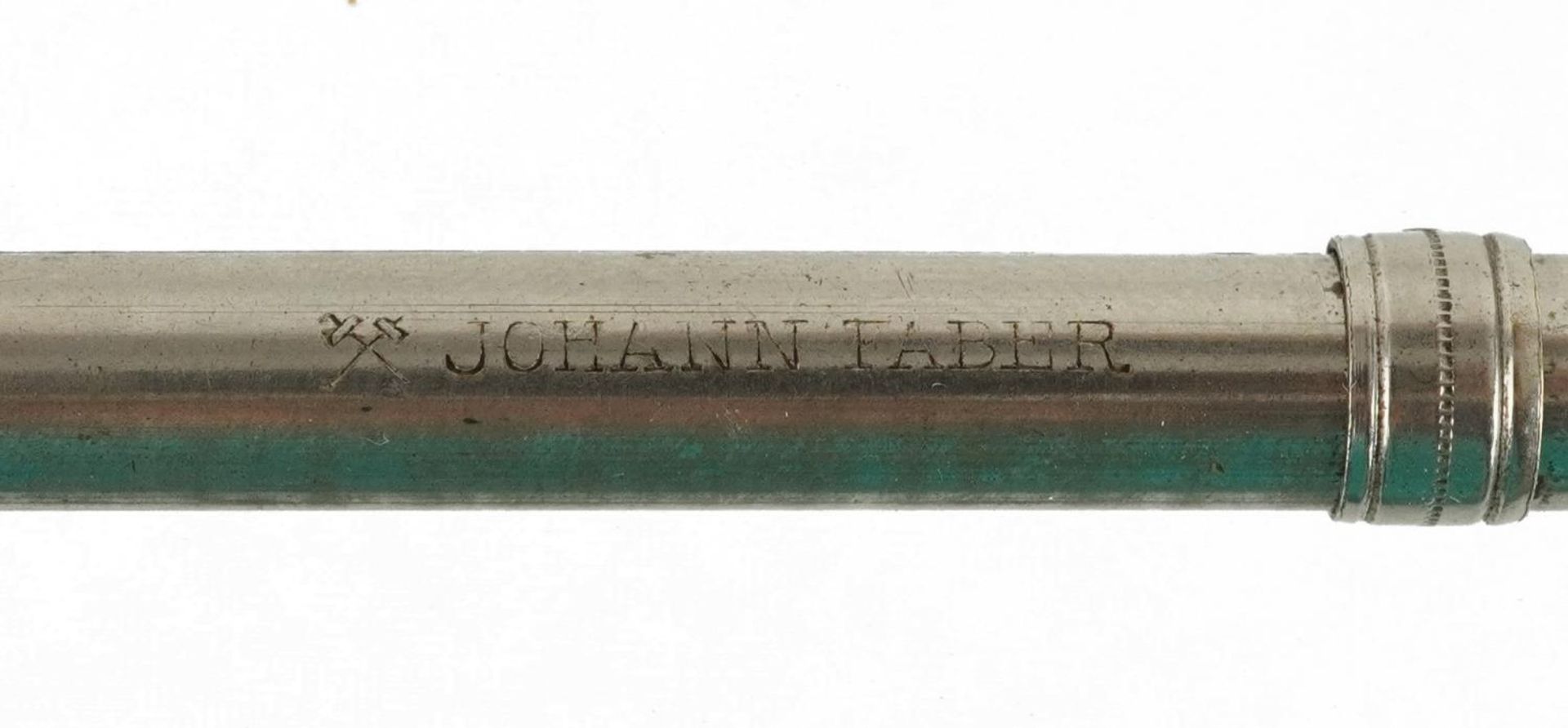 Johann Faber, novelty German key design dip pen, penknife and propelling pencil, each 9.5cm in - Image 4 of 5