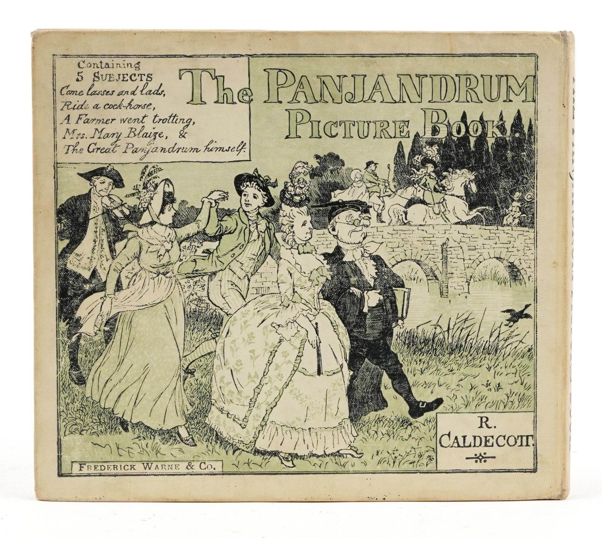 Caldecotts The Panjandrum Picture book with coloured plates, published by Frederick Warne & Co : For - Image 2 of 7