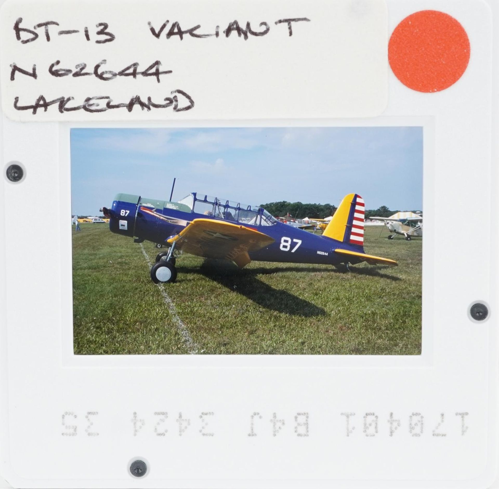 Large collection of aviation interest civil aircraft Kodak 35mm slides : For further information - Bild 10 aus 10