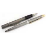 Parker Cisele silver ballpoint pen and a sterling silver propelling pencil : For further information