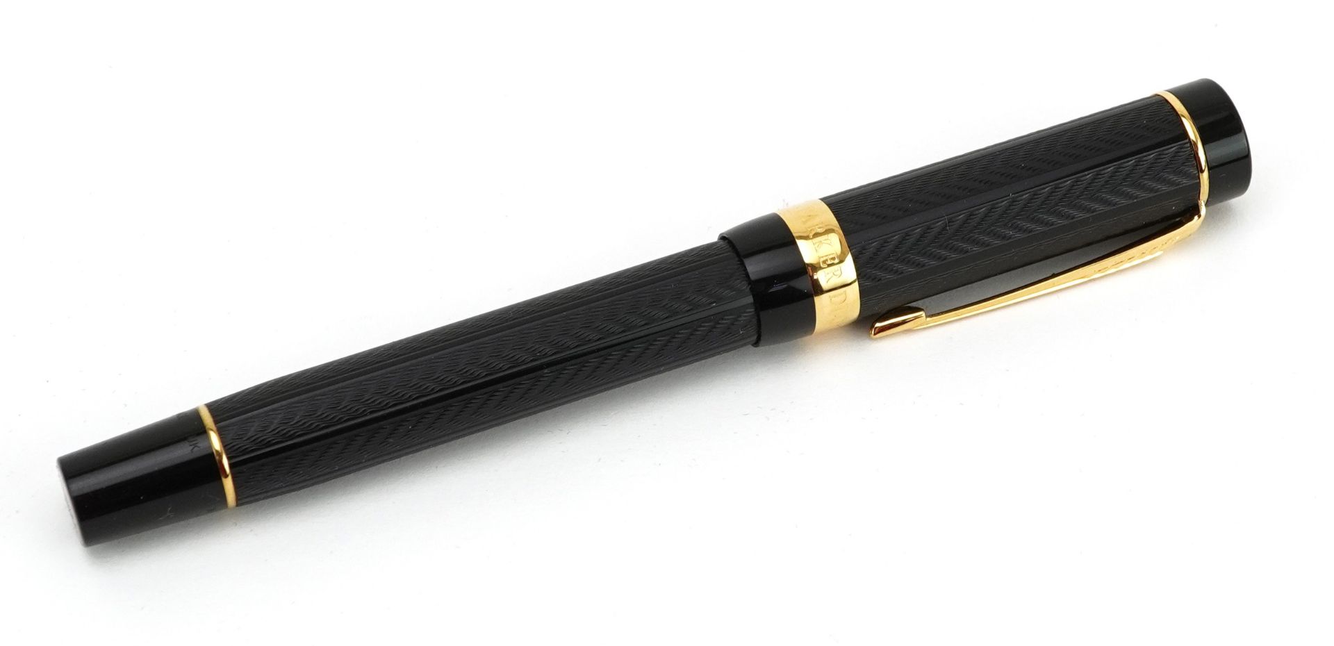 Parker Duofold Greenwich Meridian ballpoint pen with fitted case and box : For further information - Image 3 of 5