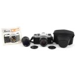 Pentax K1000 camera with additional lens : For further information on this lot please visit