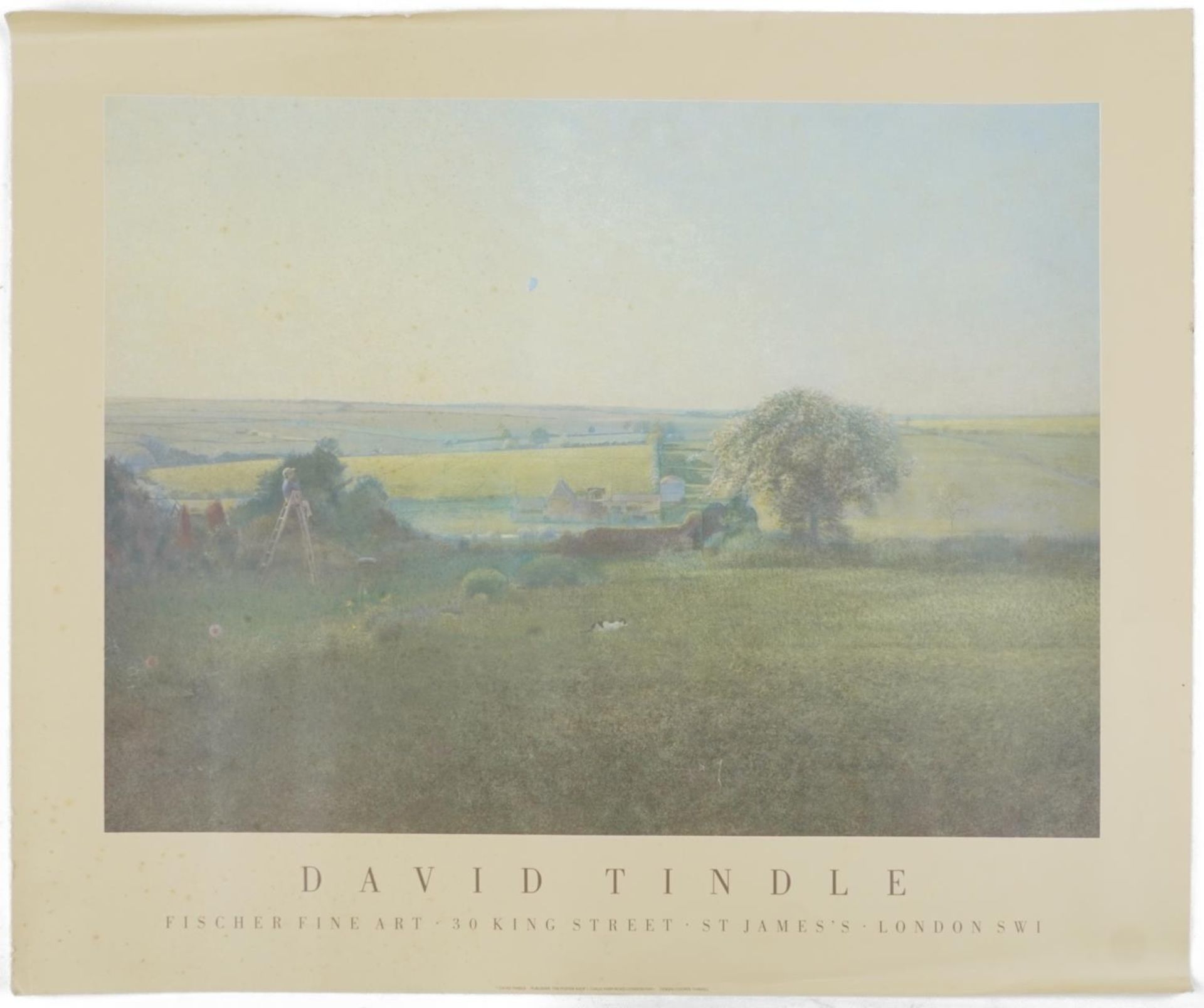 Four David Tindall Fischer Fine Art art posters published by The Poster Shop, each 72cm x 62cm : For - Image 7 of 16