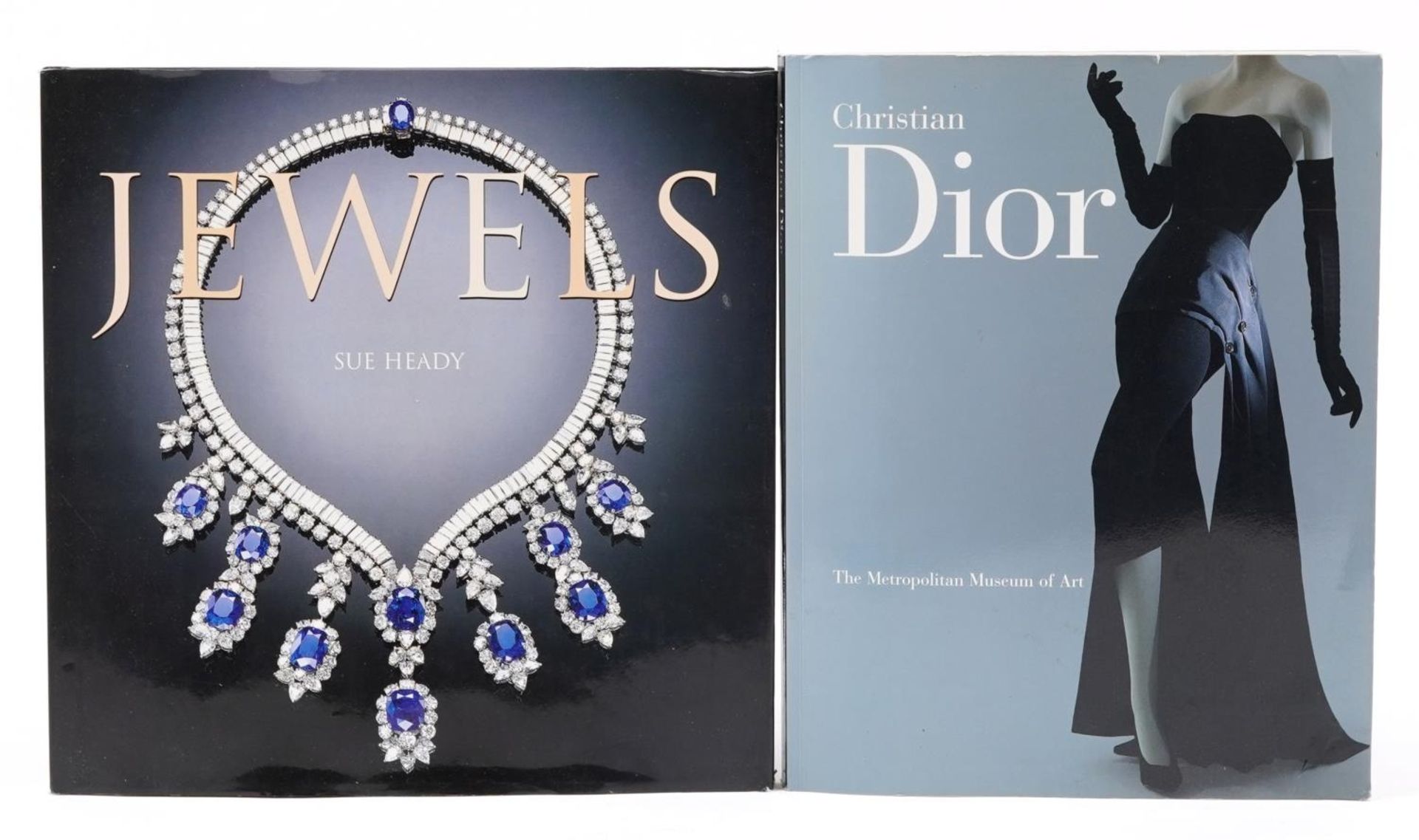 Two fashion and jewellery related books comprising Christian Dior and Jewels by Sue Heady : For