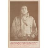 Leonard Crow Dog Medicine Man of the Lokato People at Rosebud Reservation, vintage poster, housed in