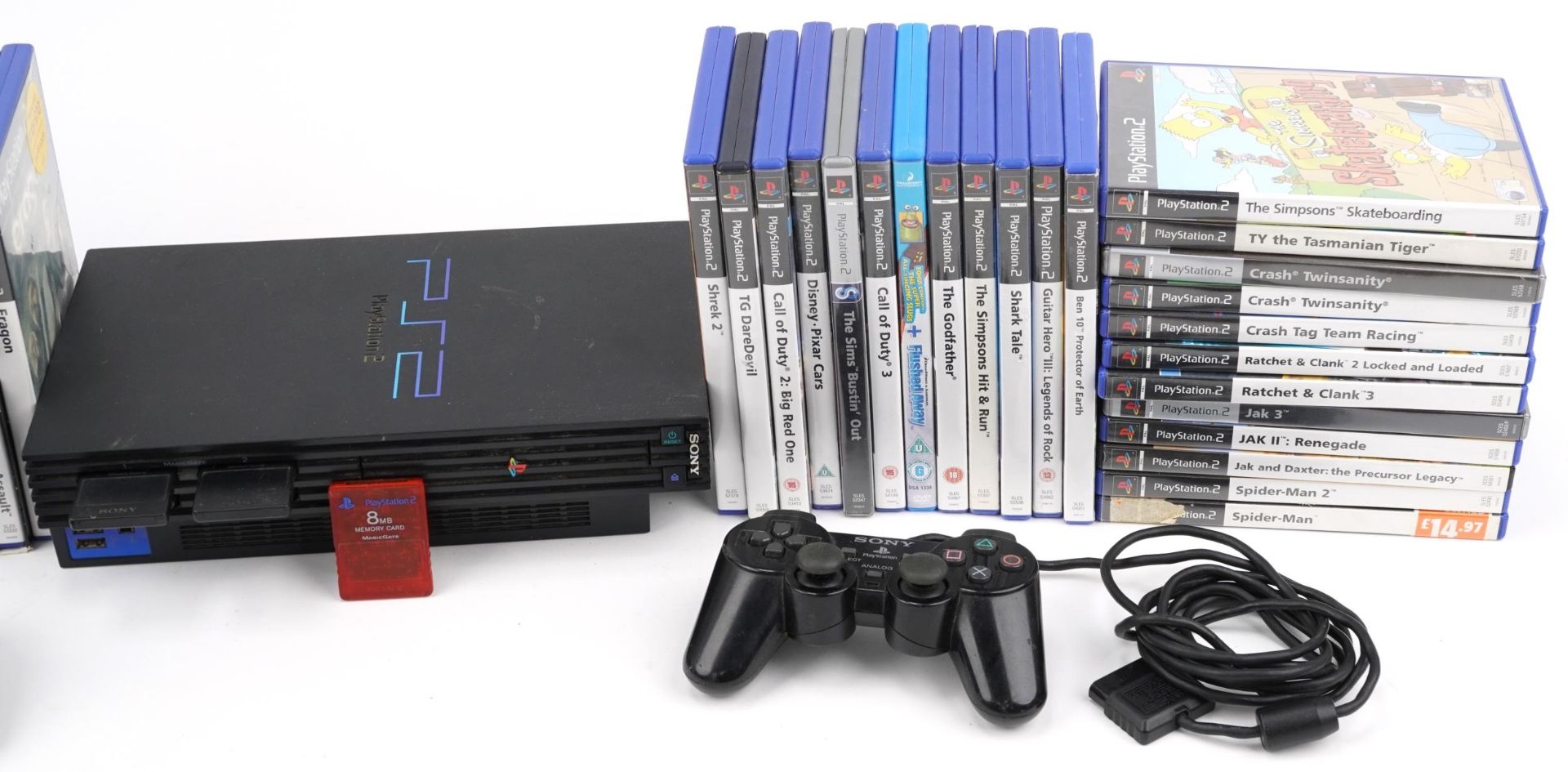 Sony PlayStation 2 games console with a large collection of games : For further information on - Bild 3 aus 3
