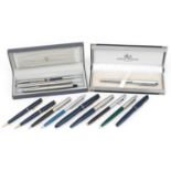 Vintage and later pens including four Parker fountain and Louis Codan : For further information on