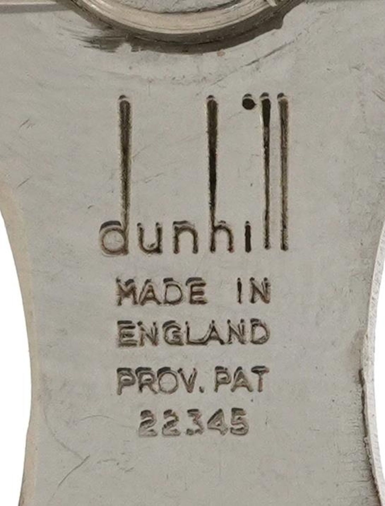 Dunhill stainless steel pipe reamer, 5.5cm high : For further information on this lot please visit - Image 2 of 3