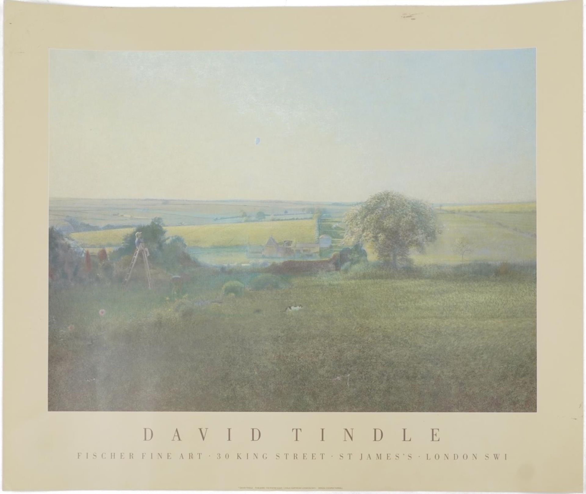 Four David Tindall Fischer Fine Art art posters published by The Poster Shop, each 72cm x 62cm : For - Image 3 of 16