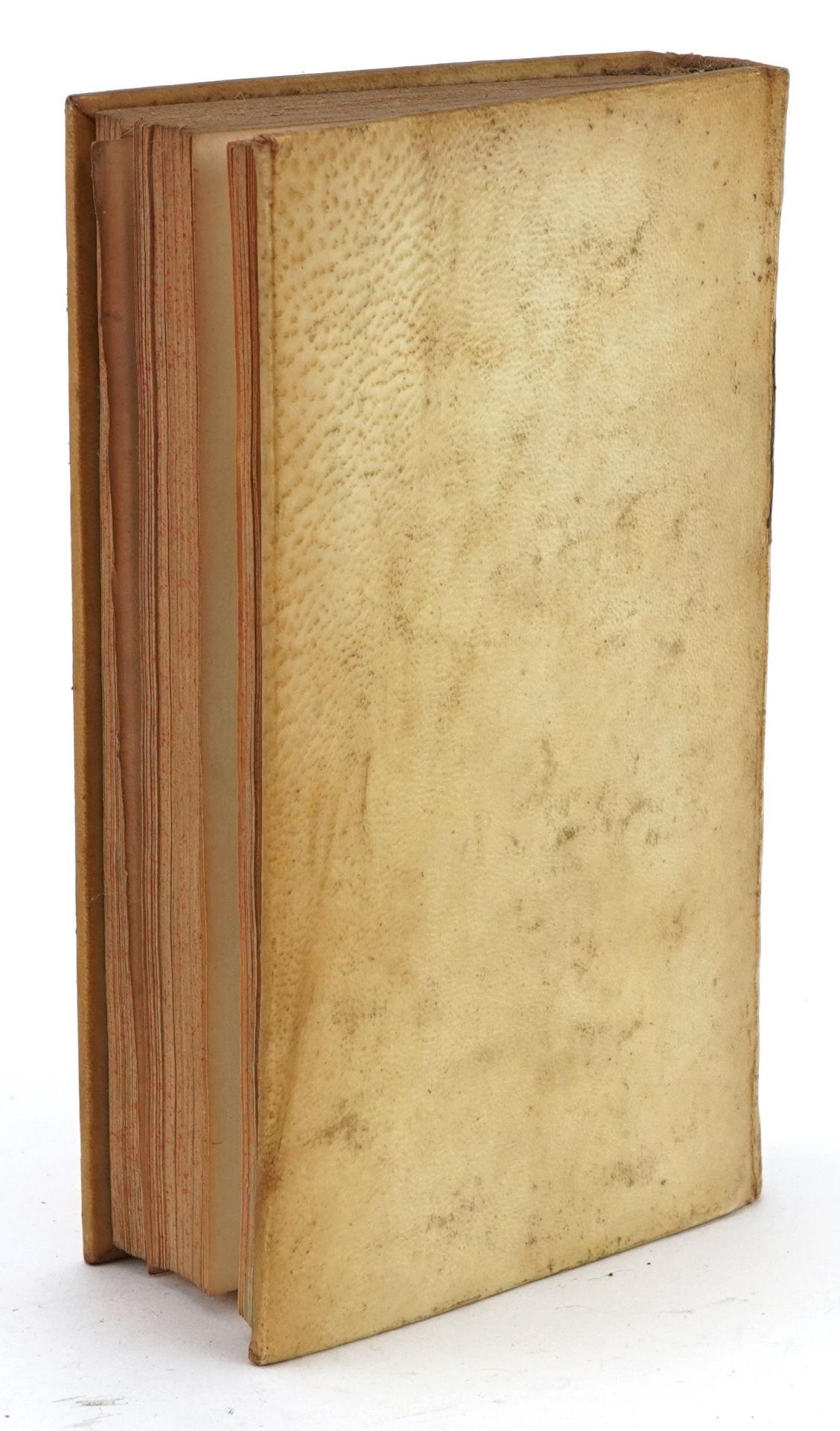 Vellum bound antique Italian book with black and white plates, Itinerario Istruttivo Di Roma 1718, - Image 9 of 9