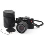 Leica RE camera with Vario-Elmar-R lens, case and instructions : For further information on this lot