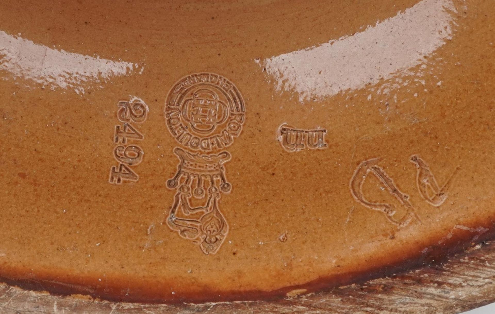 Royal Doulton, pair of Victorian salt glazed stoneware barrels with animalia handles decorated in - Bild 4 aus 4