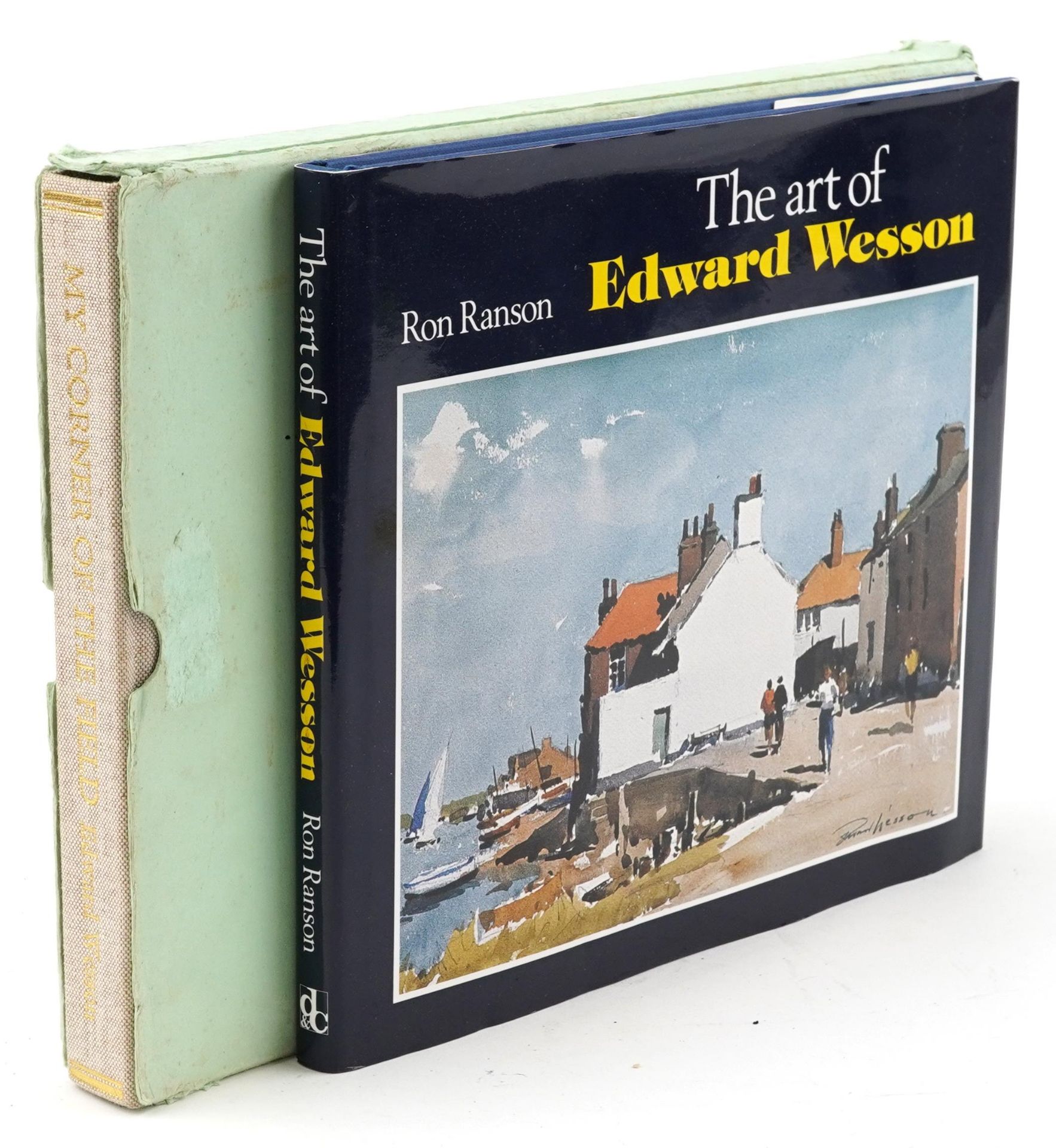 Two Edward Wesson related hardback books comprising The Art of Edward Wesson by Ron Ranson and My - Bild 3 aus 8